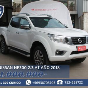 Nissan Np300 LE 2.3 AT 4x4 año 2018