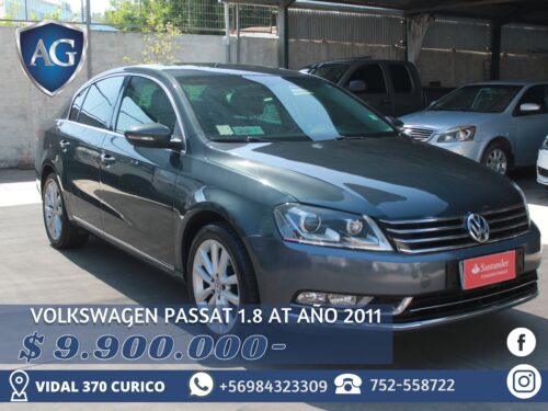 Volkswagen Passat 1.8 AT año 2011