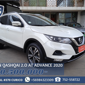 Nissan Qashqai 2.0 Advance CVT año 2020