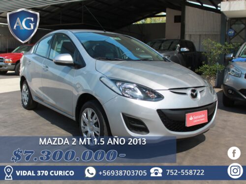 MAZDA 2 MT 1.5 AÑO 2013
