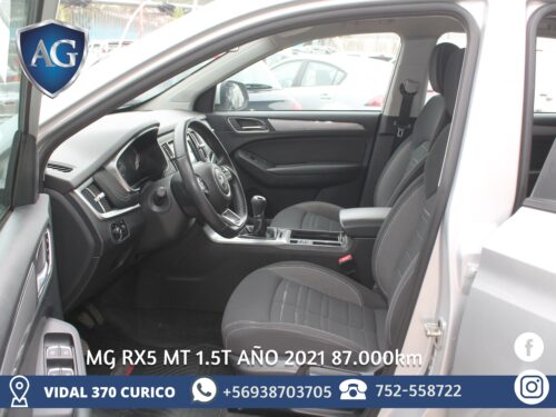 MG RX5 MT 1.5T AÑO 2021 - Imagen 12