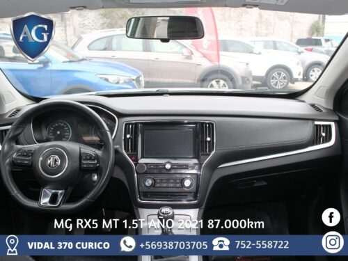 MG RX5 MT 1.5T AÑO 2021 - Imagen 13