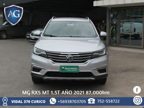 MG RX5 MT 1.5T AÑO 2021 - Imagen 2