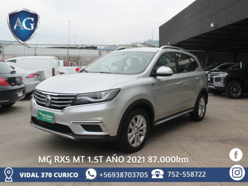MG RX5 MT 1.5T AÑO 2021 - Imagen 3