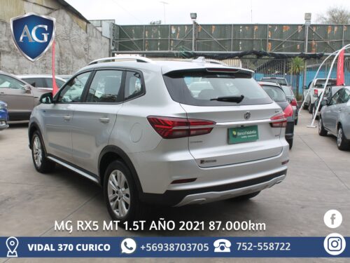 MG RX5 MT 1.5T AÑO 2021 - Imagen 5