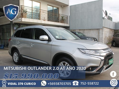 MITSUBISHI OUTLANDER 2.4 AT AÑO 2020