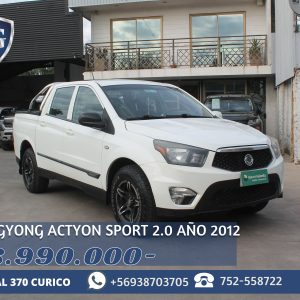 SSANGYONG ACTYON SPORT 2.0 AÑO 2012