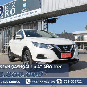 NISSAN QASHQAI 2.0 AT AÑO 2020