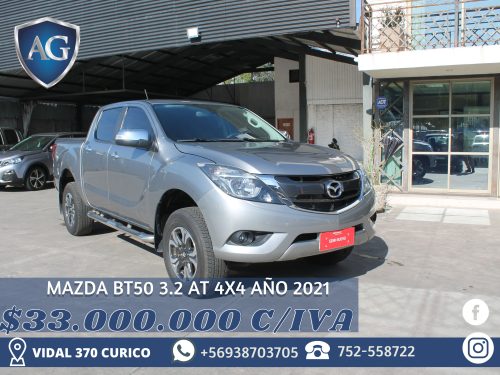 MAZDA BT50 3.2 AT 4X4 AÑO 2021