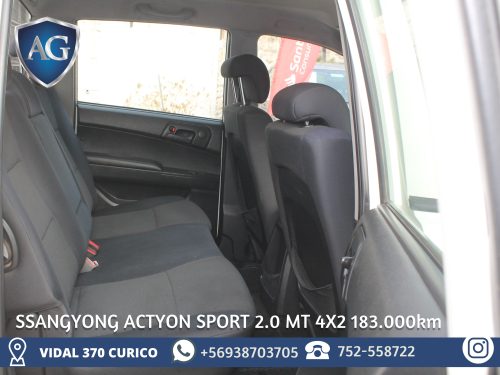 SSANGYONG ACTYON SPORT 2.0 AÑO 2012 - Imagen 10
