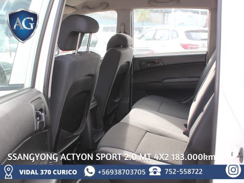 SSANGYONG ACTYON SPORT 2.0 AÑO 2012 - Imagen 11