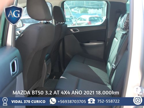 MAZDA BT50 3.2 AT 4X4 AÑO 2021 - Imagen 11