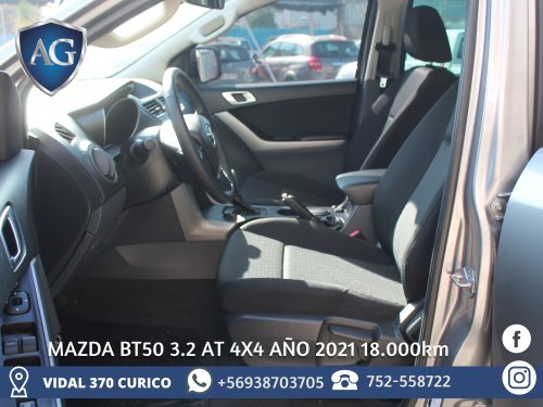 MAZDA BT50 3.2 AT 4X4 AÑO 2021 - Imagen 12