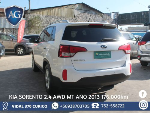 KIA SORENTO 2.4 MT AÑO 2013 - Imagen 5