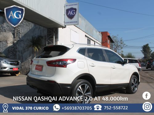 NISSAN QASHQAI 2.0 AT AÑO 2020 - Imagen 8