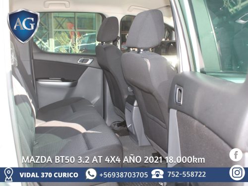 MAZDA BT50 3.2 AT 4X4 AÑO 2021 - Imagen 9