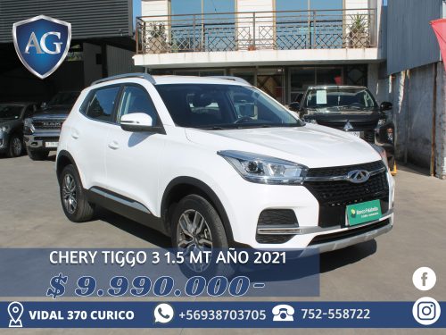 CHERY TIGGO3 1.5 AÑO 2021