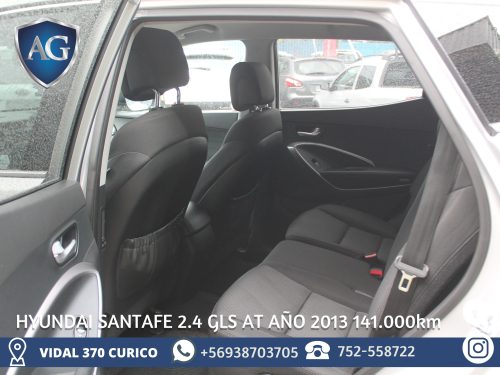 HYUNDAI SANTA FE 2.4 GLS AT AÑO 2013 - Imagen 12