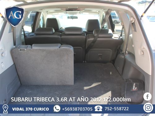 SUBARU TRIBECA 3.6 AT AÑO 2012 - Imagen 12