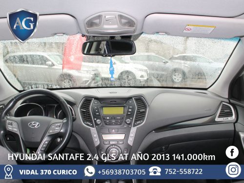 HYUNDAI SANTA FE 2.4 GLS AT AÑO 2013 - Imagen 13