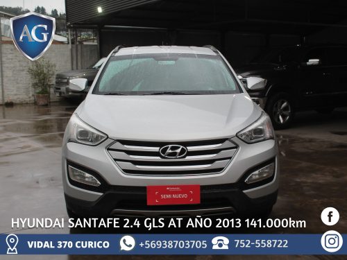 HYUNDAI SANTA FE 2.4 GLS AT AÑO 2013 - Imagen 2