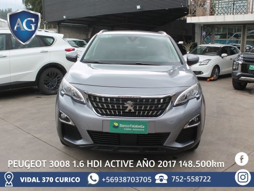 PEUGEOT 3008 1.6 HDI AÑO 2017 - Imagen 2