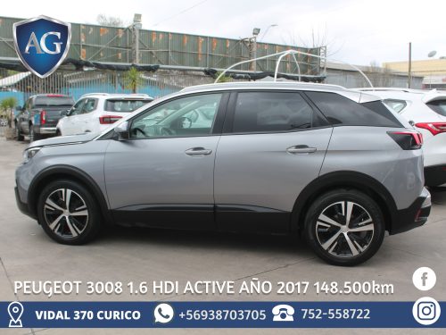 PEUGEOT 3008 1.6 HDI AÑO 2017 - Imagen 3