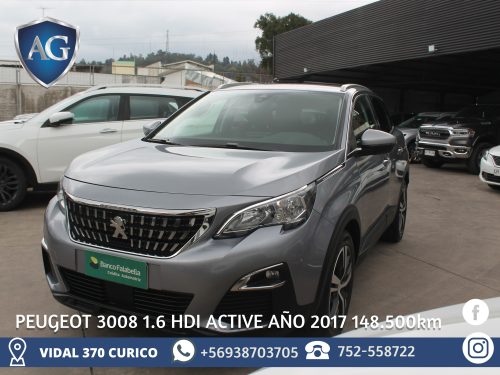 PEUGEOT 3008 1.6 HDI AÑO 2017 - Imagen 4
