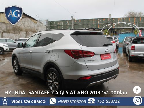 HYUNDAI SANTA FE 2.4 GLS AT AÑO 2013 - Imagen 6