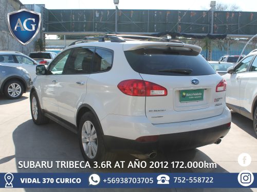 SUBARU TRIBECA 3.6 AT AÑO 2012 - Imagen 6