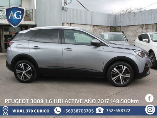 PEUGEOT 3008 1.6 HDI AÑO 2017 - Imagen 8